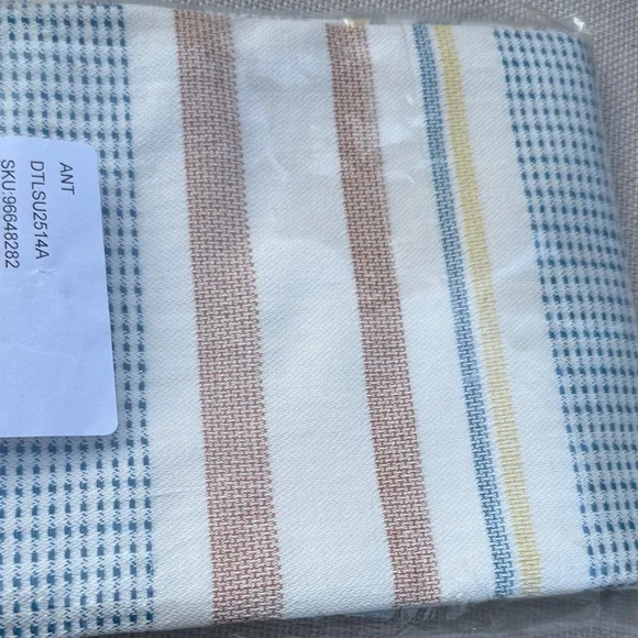 Anthropologie Mediterranean Blue and White Dish Towels - Picture 11 of 12